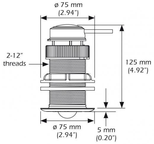 NAVICO - DST810-Geber - Tiefe, Speed, Temperatur - Smart