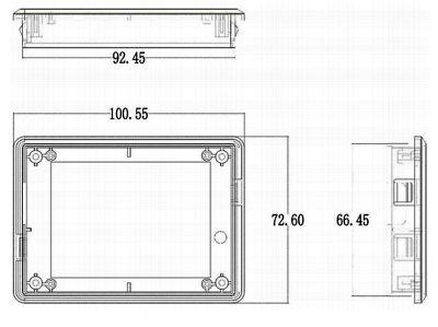 Externer Monitor Batterie: 100/200AH für TKC LiFePo4 Batterien