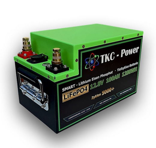 TKC Power Batterie LiFePo4 mit 100Ah TKC Power Batterie LiFePo4 mit 100Ah
